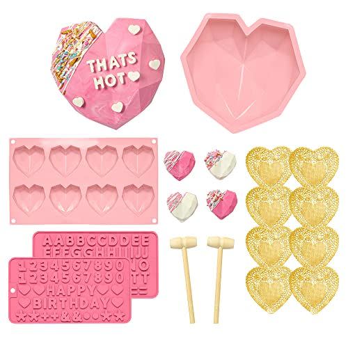 <p>Breakable Chocolate Heart Kit</p><p>amazon.com</p><p>$19.99</p><p><a href="https://www.amazon.com/dp/B0B2M16QGK?tag=syn-yahoo-20&ascsubtag=%5Bartid%7C2089.a.42538655%5Bsrc%7Cyahoo-us" rel="nofollow noopener" target="_blank" data-ylk="slk:Shop Now;elm:context_link;itc:0;sec:content-canvas" class="link ">Shop Now</a></p><span class="copyright">amazon.com</span>