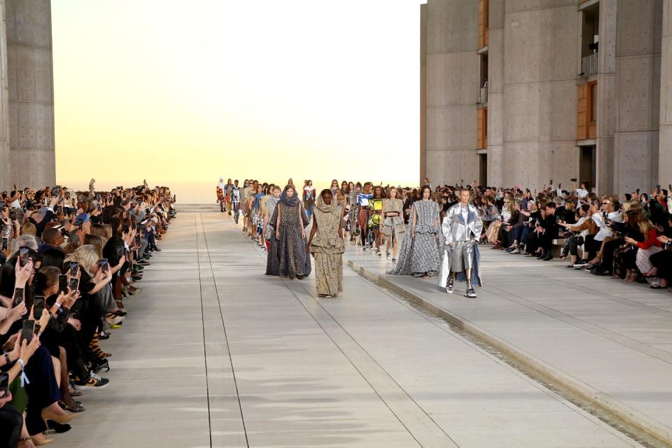 Highlights from the Louis Vuitton cruise show in San Diego