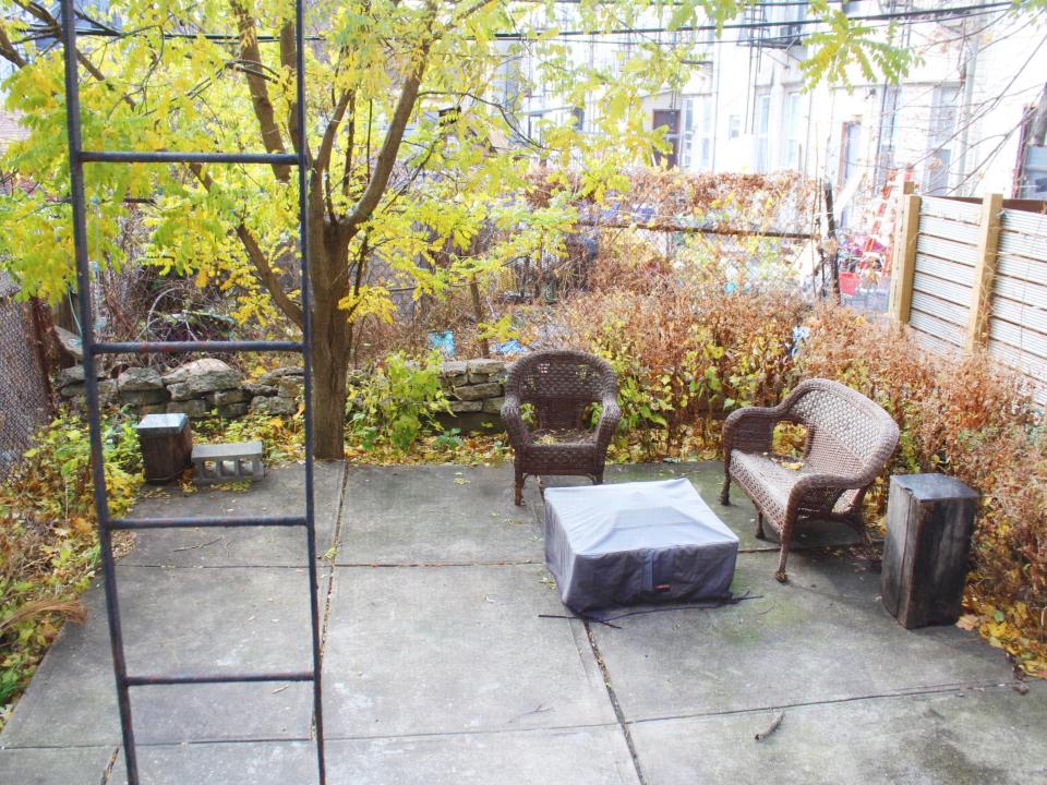 brooklyn apartment backyard