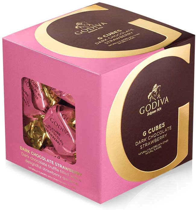 Godiva Chocolatier Dark Chocolate Strawberry