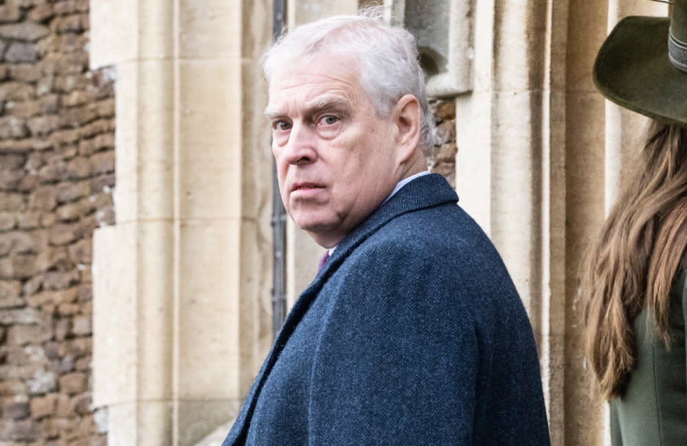 Prince Andrew, Duke of York attends the Christmas Day service Sept 2022 - Getty