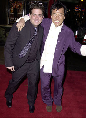 Brett Ratner and Jackie Chan at the Hollywood premiere of Universal's The Family Man