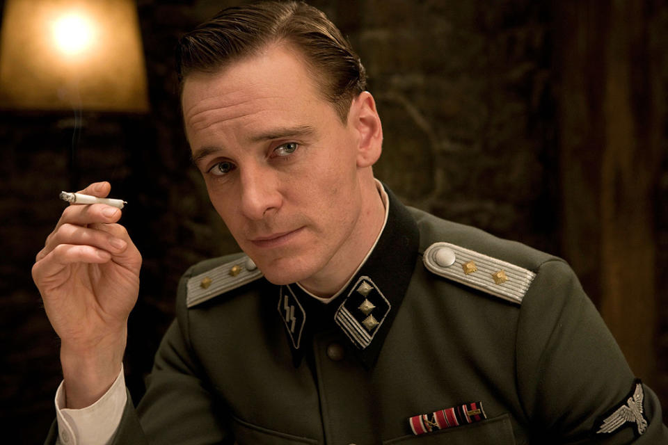 Inglourious Basterds Production Photos 2009 Weinstein Company Michael Fassbender