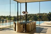 <p>Floor-to-ceiling windows are especially gorgeous in a dining room, like in this <a href="https://www.sothebysrealty.com/eng/sales/detail/180-l-1187-4qe6gf/1859-bel-air-road-bel-air-los-angeles-ca-90077" rel="nofollow noopener" target="_blank" data-ylk="slk:$68 million Bel Air space;elm:context_link;itc:0" class="link ">$68 million Bel Air space</a>. They create an environment unlike any other for a formal dinner party. </p>