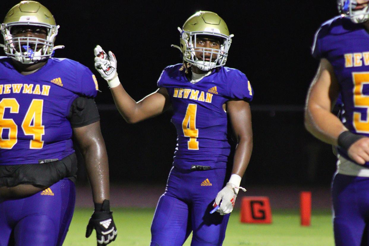 A touchdown for junior running back Jaylin Brown came at a critical time for Cardinal Newman in the Crusaders’ preseason classic against Park Vista.