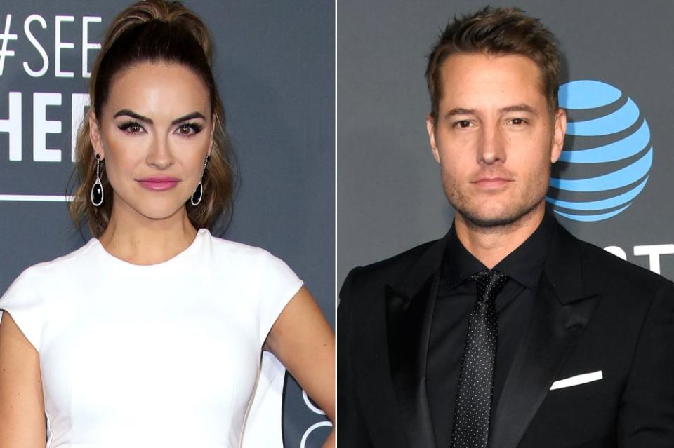 Chrishell Stause; Justin Hartley | Matt Baron/Shutterstock; Frazer Harrison/Getty Images