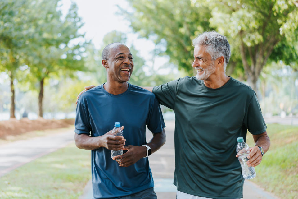 A healthy and active lifestyle reduces your risk of developing heart disease.  (Image from Getty Images)