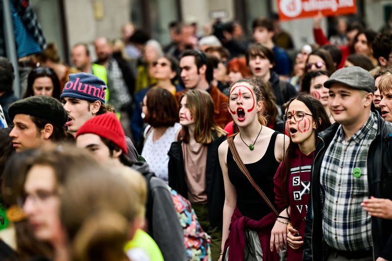 Protest against Hungarian government's 'Status Law’ in Budapest