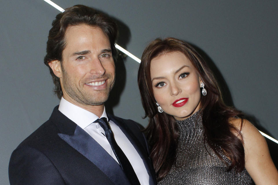 Sebastián Rulli con Angelique Boyer / Agencia México