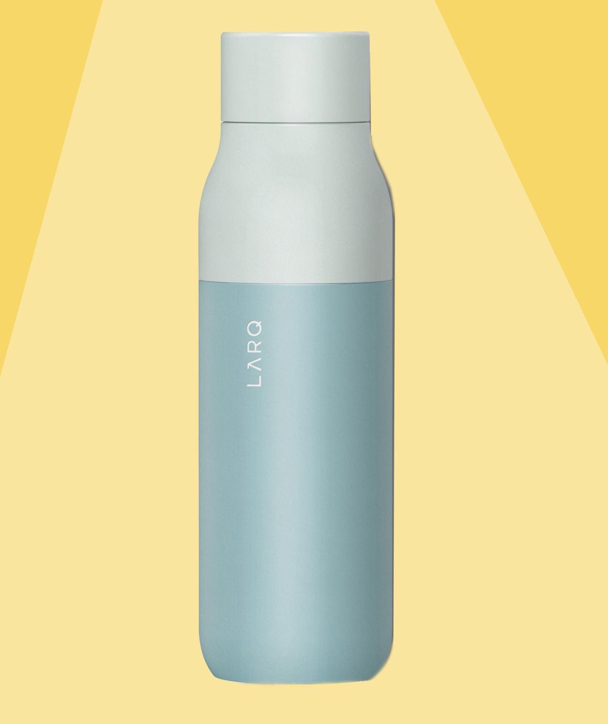 This bottle sterilizes and purifies your water - and keeps it cold all day  long