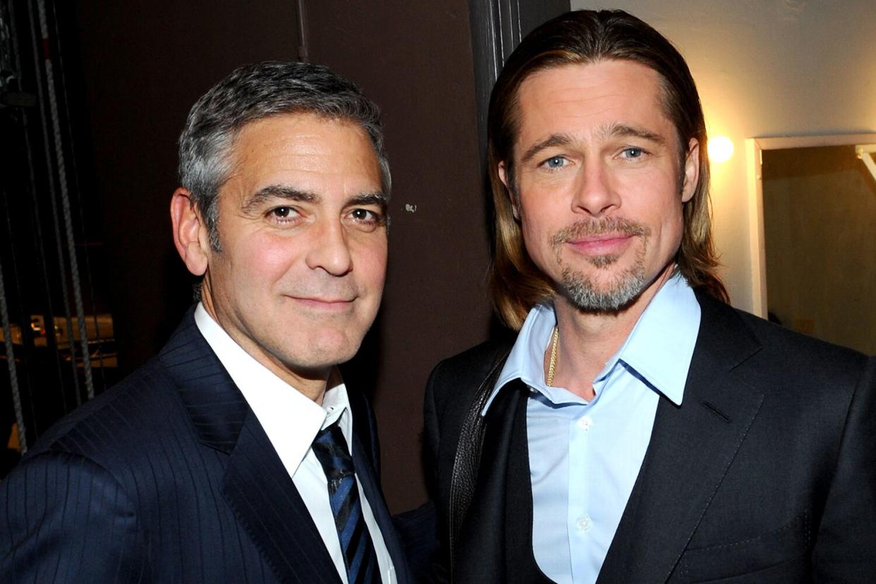 George Clooney, Brad Pitt