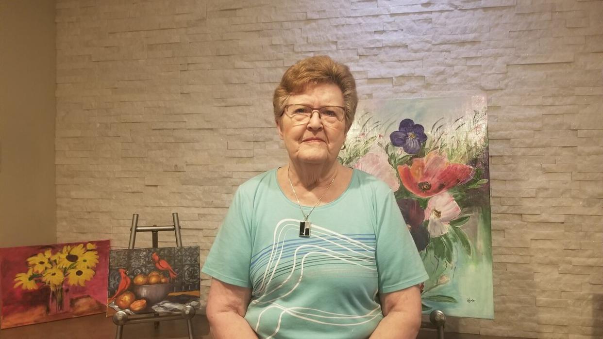 Shirley Bremault says she and many of her neighbours are about to lose their family physician due to home visit fee cuts. She's written to the health minister with her concerns. (United Active Living - image credit)