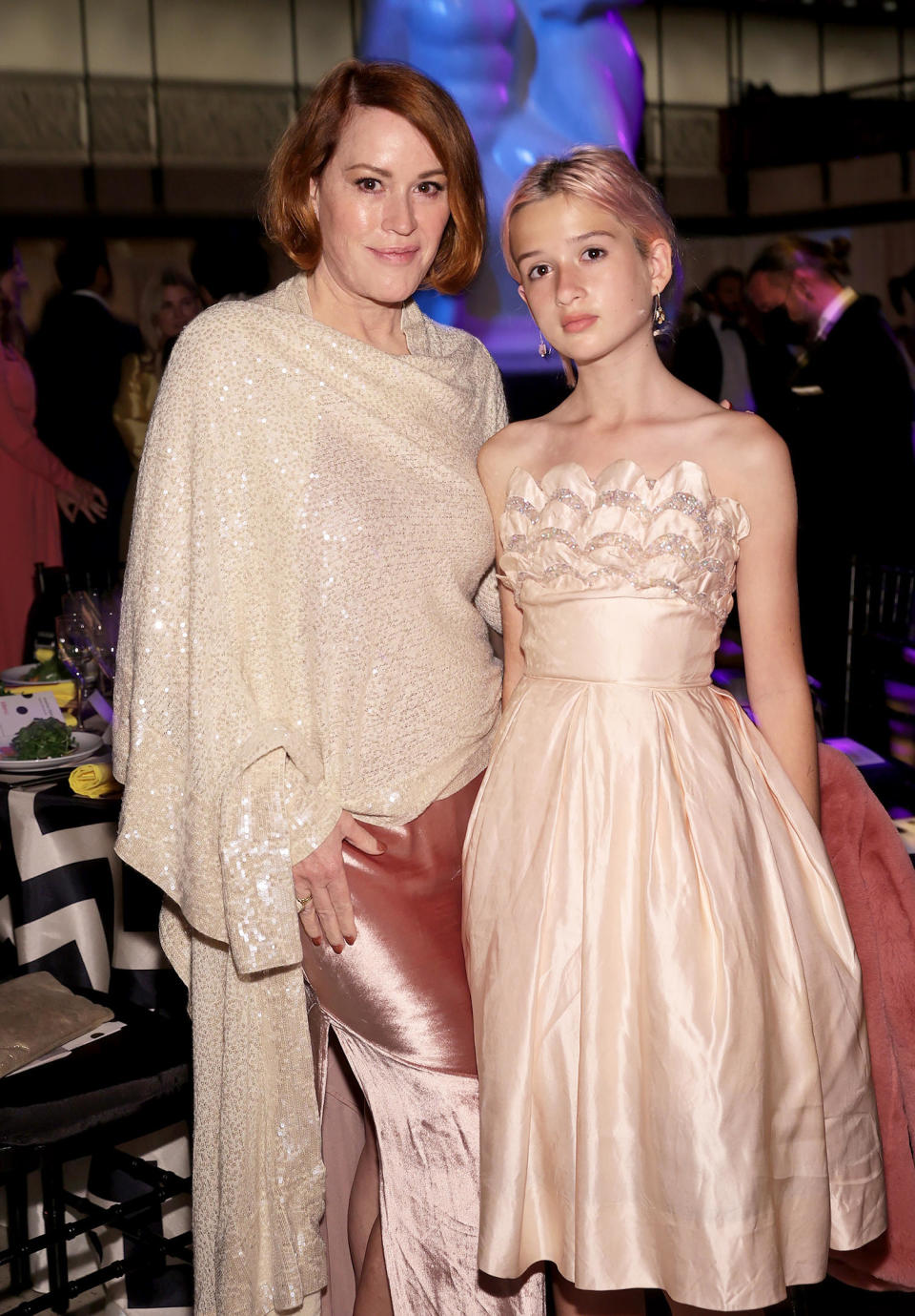 Molly Ringwald and Adele Georgiana Gianopoulos (Dimitrios Kambouris / Getty Images)
