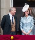 <p>Pictured: Prince Andrew and Kate Middleton.</p>