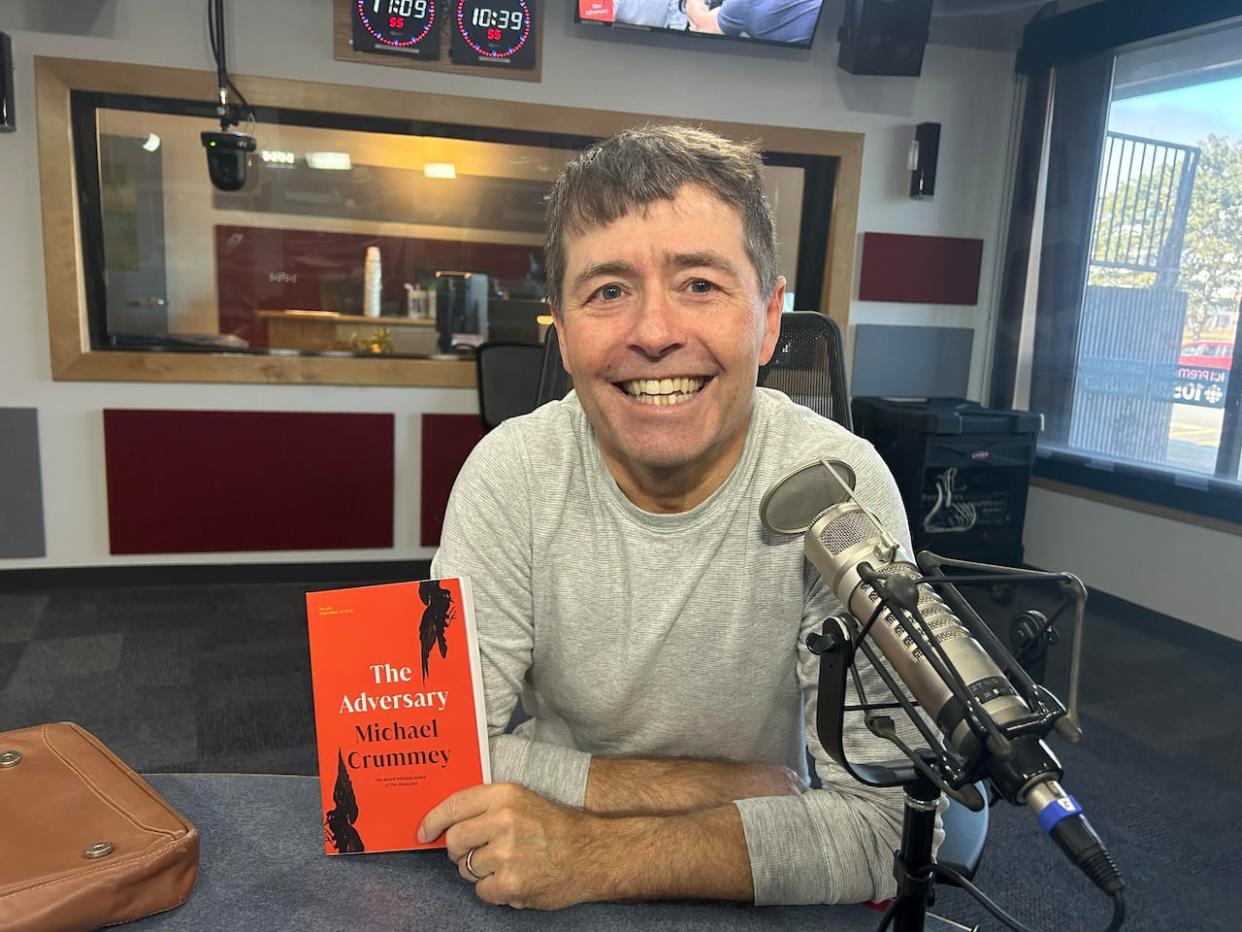 Michael Crummey's new book, The Adversary, explores dark themes of suffering and cruelty in a feud between two siblings, set in late 18th-century Newfoundland. (Zach Goudie/CBC - image credit)