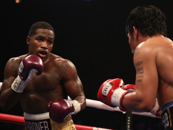 Adrien Broner lost a wide decision to Manny Pacquiao (Getty Images)