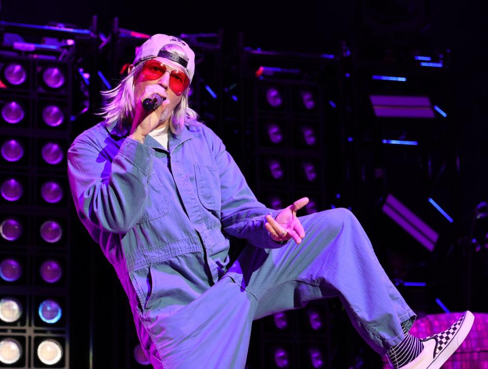 Fred Durst of Limp Bizkit performs at Madison Square Garden on May 13, 2022, in New York City.