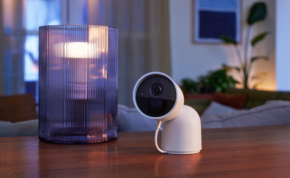 PHILIPS HUE - Caméra filaire Secure blanche PHIL…