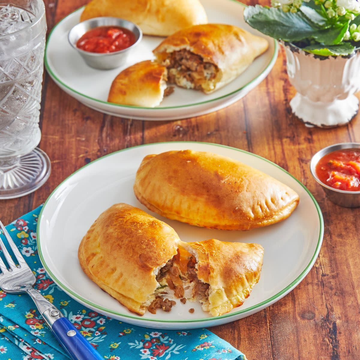 fathers day appetizers mini calzones