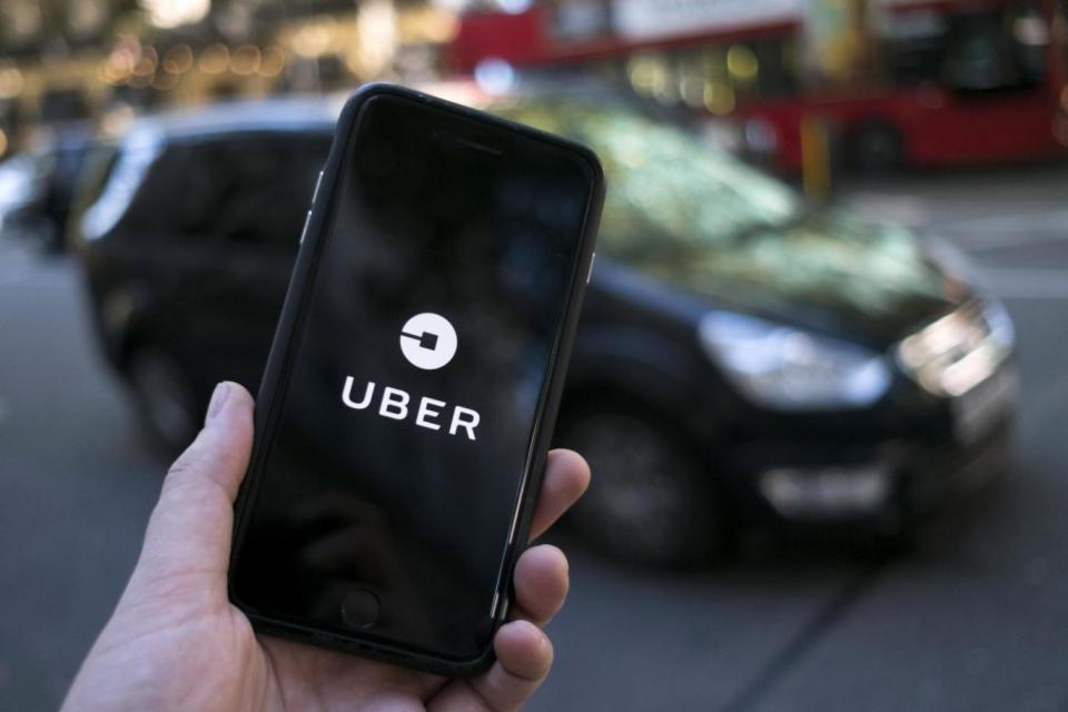 Uber has been stripped of its licence to operate in London (EPA)