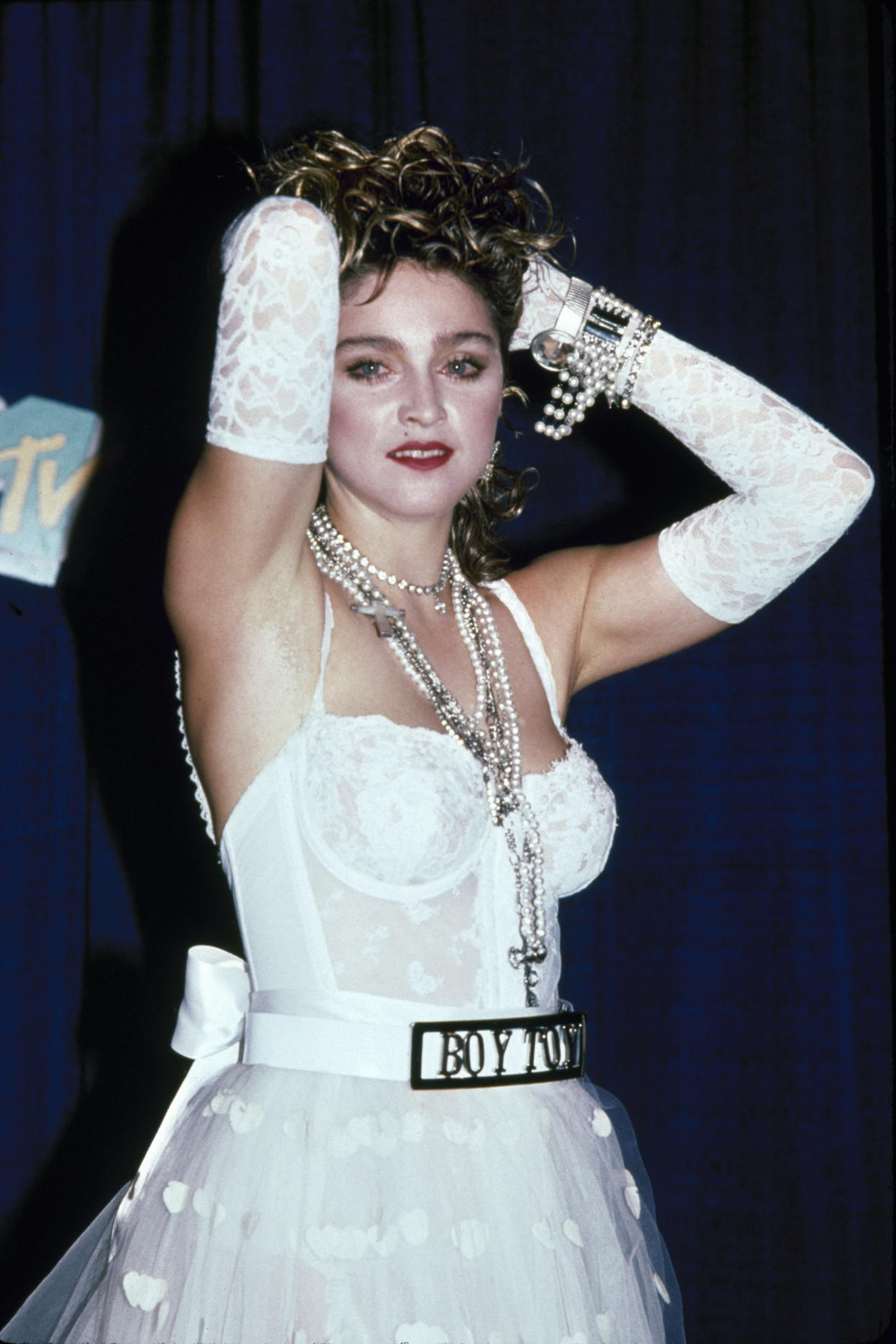 Madonna at the first MTV Video Music Awards, in 1984. (Photo: David McGough/DMI)