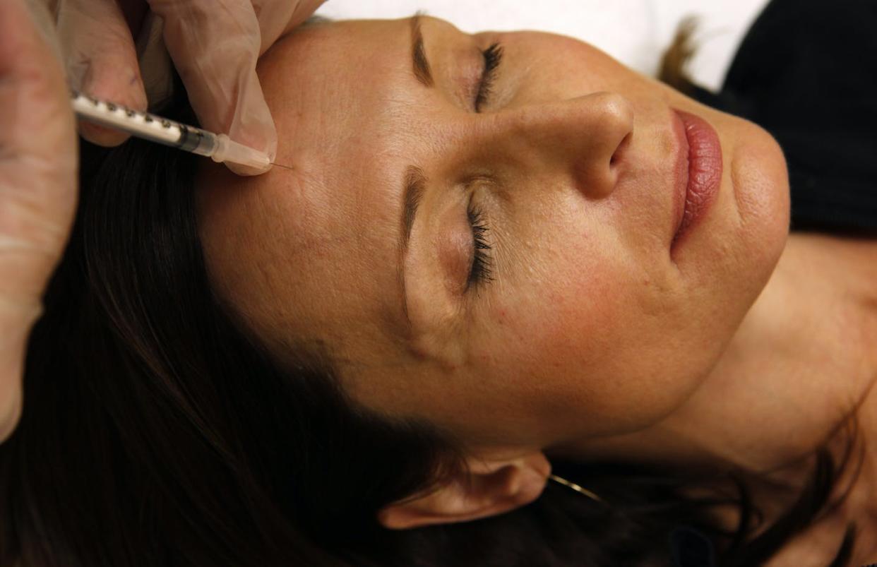 Six million Botox procedures are performed every year. <a href="http://www.apimages.com/metadata/Index/Botox-Unemployment/58da9442bf8c4f1ea92f21ff93c0b175/46/0" rel="nofollow noopener" target="_blank" data-ylk="slk:Jacquelyn Martin/Associated Press;elm:context_link;itc:0;sec:content-canvas" class="link ">Jacquelyn Martin/Associated Press</a>