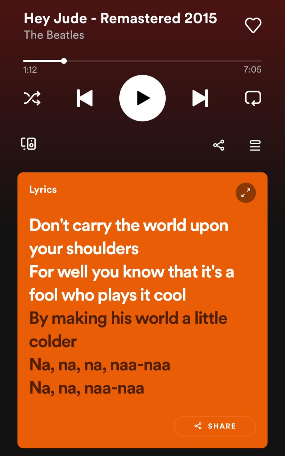 Spotify 'karaoke' mode (Spotify)