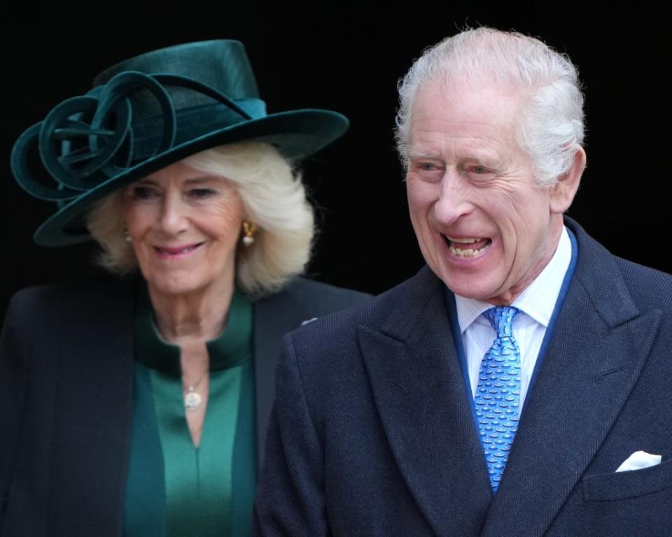 During the service, both Charles and Camilla sat separately from other members of the family in an effort to remain healthy and safe. James Whatling-IPA/POOL supplied by Splash News / SplashNews.com