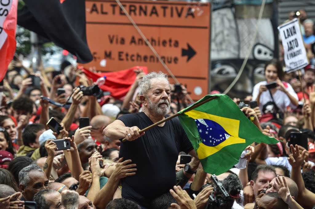 Lula de Silva adelantó que buscaría la presidencia el próximo año (Getty Images)