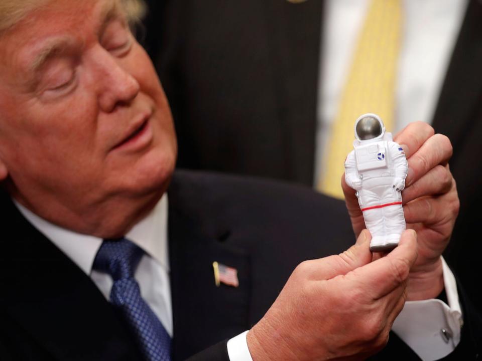 Trump astronaut