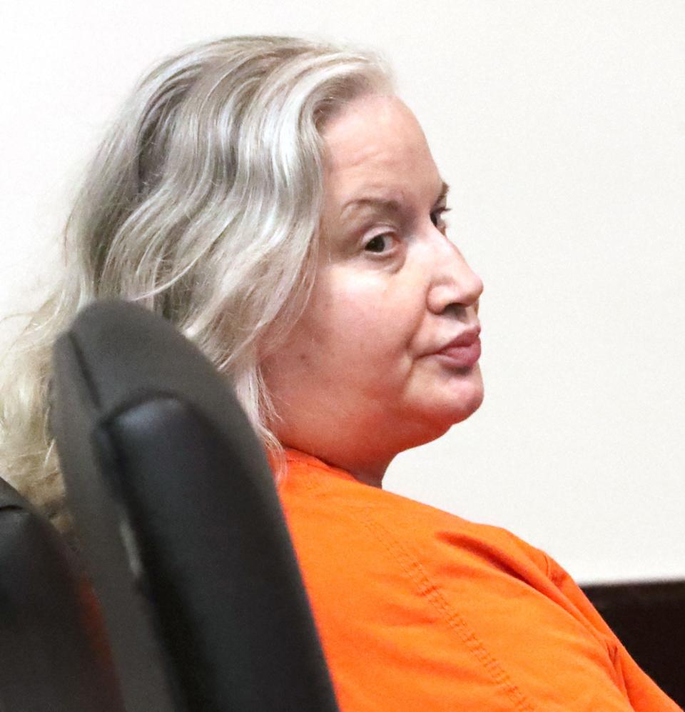 Tammy Sytch looks around the courtroom, Monday, Nov. 27, 2023, during her sentencing.