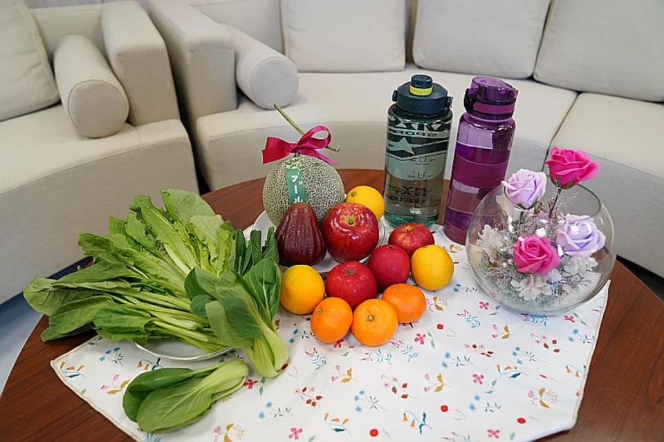 春節大吃大喝，營養師建議每日5蔬果保健康。（圖：中醫大提供）