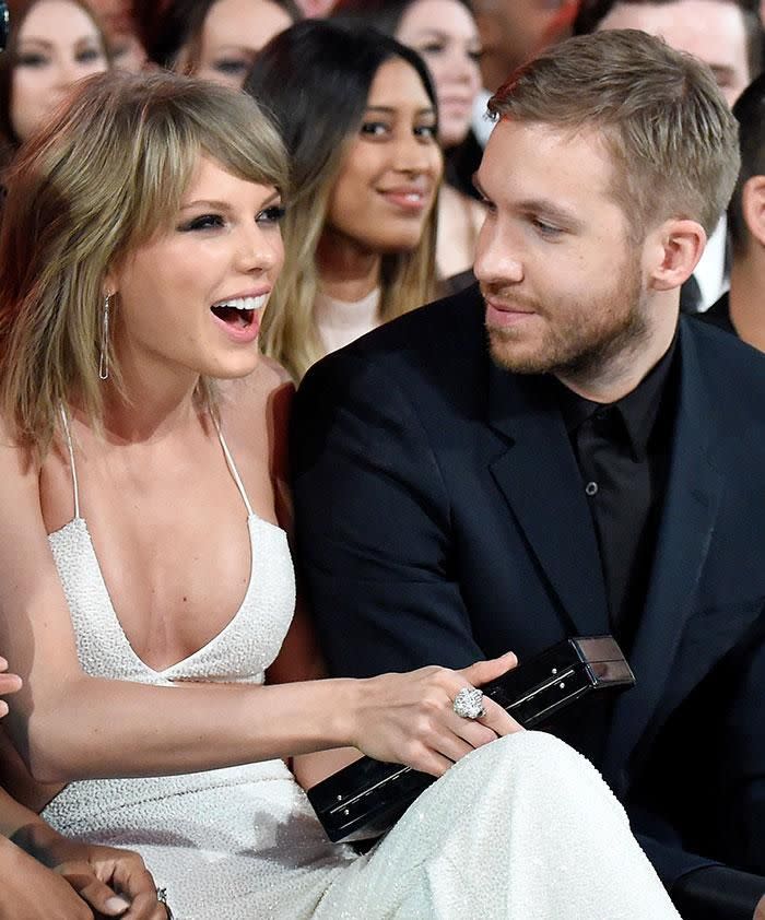 Calvin Harris and Taylor Swift. Source: Getty Images.