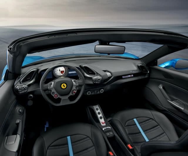 Inside the Ferrari 488 Spider