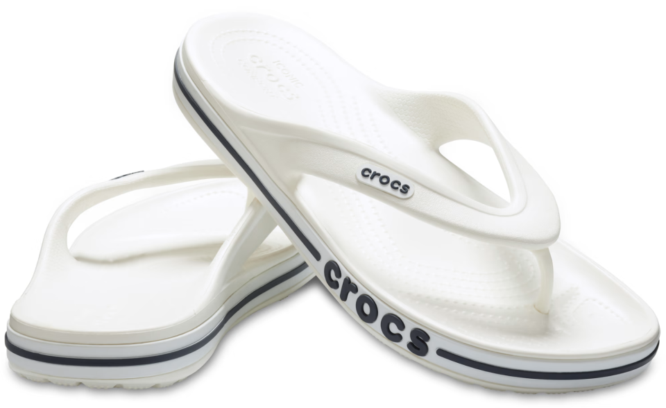 Bayaband Flip (Navy/Pepper, Black/White) (Photo: Crocs)


