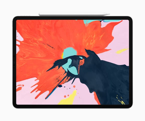 New iPad Pro with Apple Pencil attached