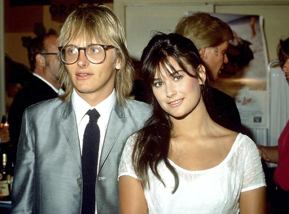 Demi Moore and husband Freddy Moore in 1983. (Photo: 1240063Globe Photos/MediaPunch/MediaPunch/IPx)