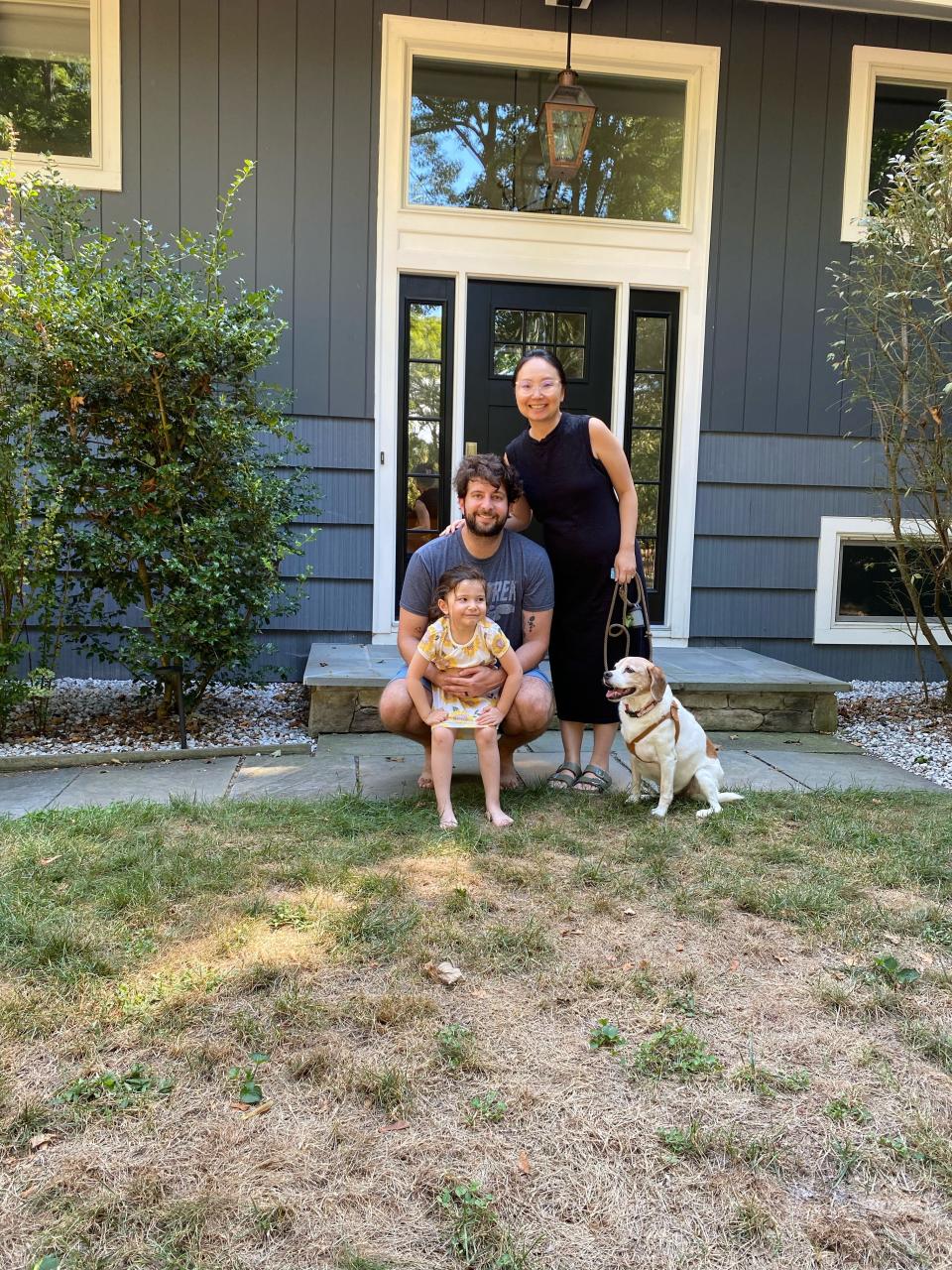 Scott Golub, his wife Annmarie, and their daughter Sophie