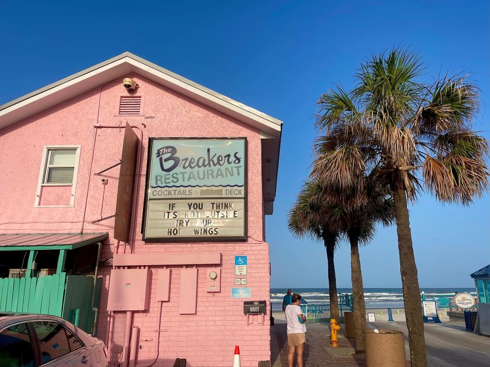The Breakers Restaurant in New Smyrna Beach.