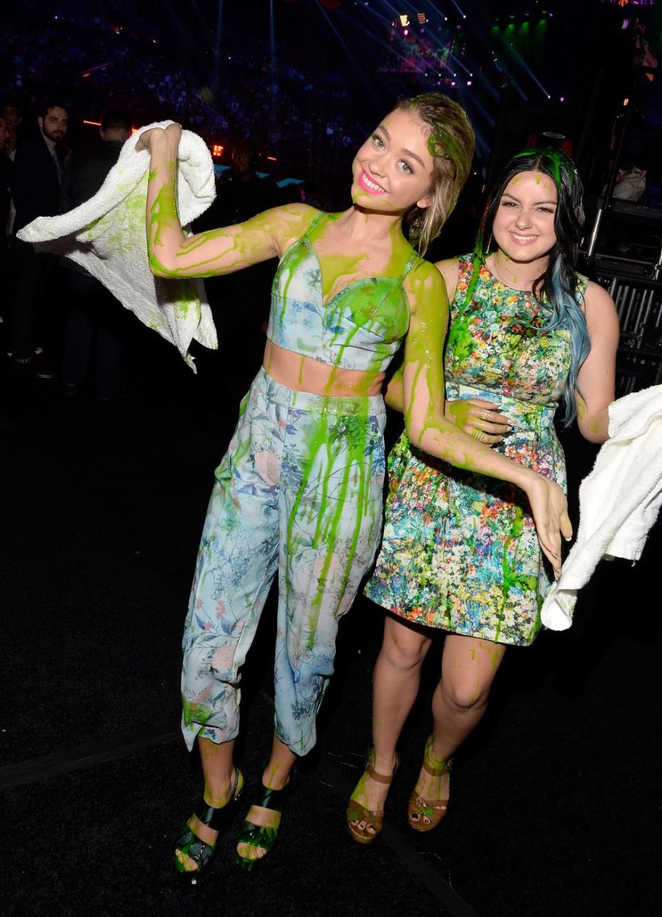 Sarah Hyland and Ariel Winter