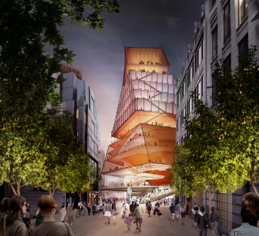 The futuristic 2,000-seat hall will see the current site of the Museum of London transformed into an ultra-modern concert space encased in glass, reflecting the orchestra's mantra of "transparency and access"