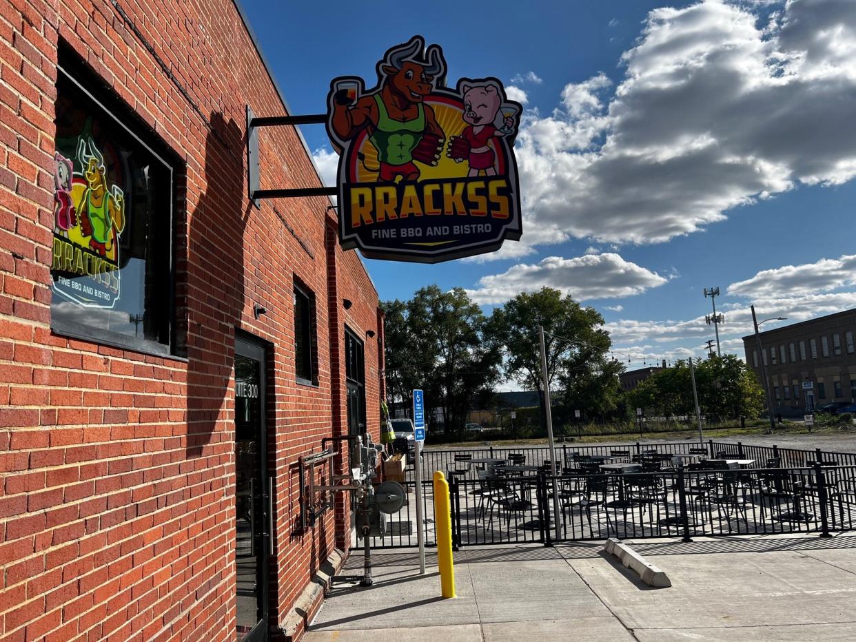 RRACKSS Fine BBQ & Bistro opens in the former Barrel House space in the Market District in Des Moines.