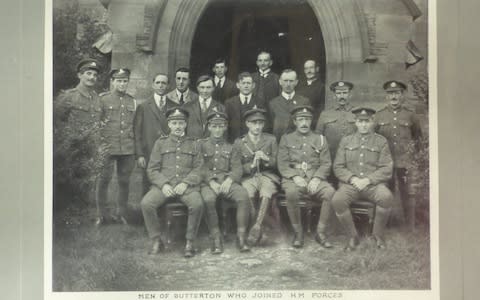 The Butterton survivors of the First World War