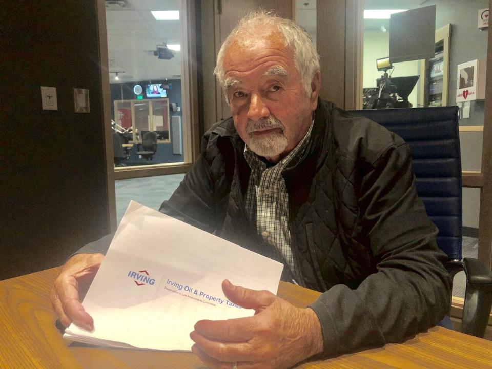 Saint John City Councillor Gerry Lowe has long advocated for higher property taxes in Saint John for industry but provincial restrictions designed to protect business property owners have made that difficult to achieve. 