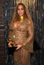 <p>Dripping in gold, Beyonce Knowles wins the award for Best Urban Contemporary Album. </p>