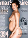 <p>Megan Gale on the cover of <em>Marie Claire</em> Australia, 2014 </p>