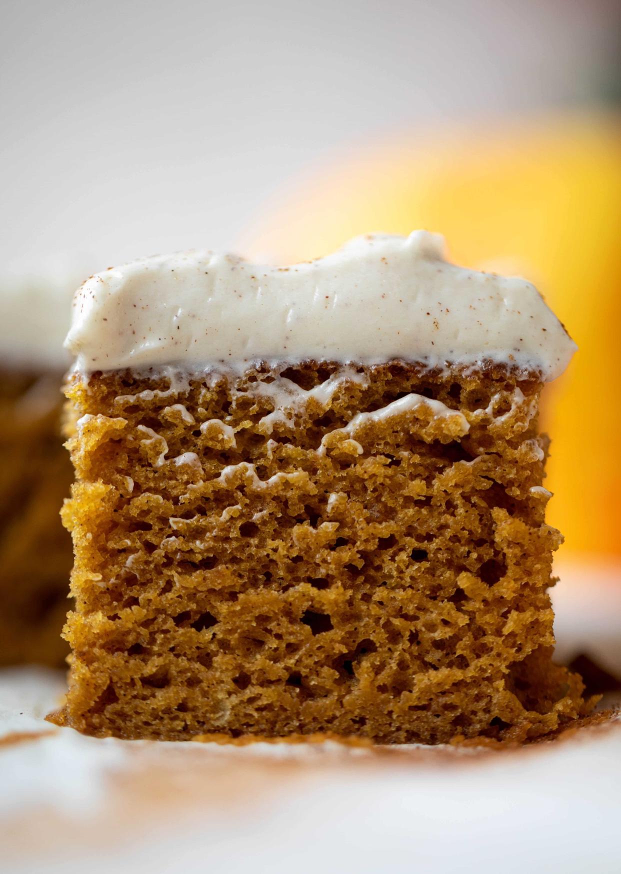 <strong><a href="https://www.howsweeteats.com/2019/10/pumpkin-sheet-cake/" target="_blank" rel="noopener noreferrer">Get the Pumpkin Dream Cake recipe from How Sweet Eats</a>  </strong>