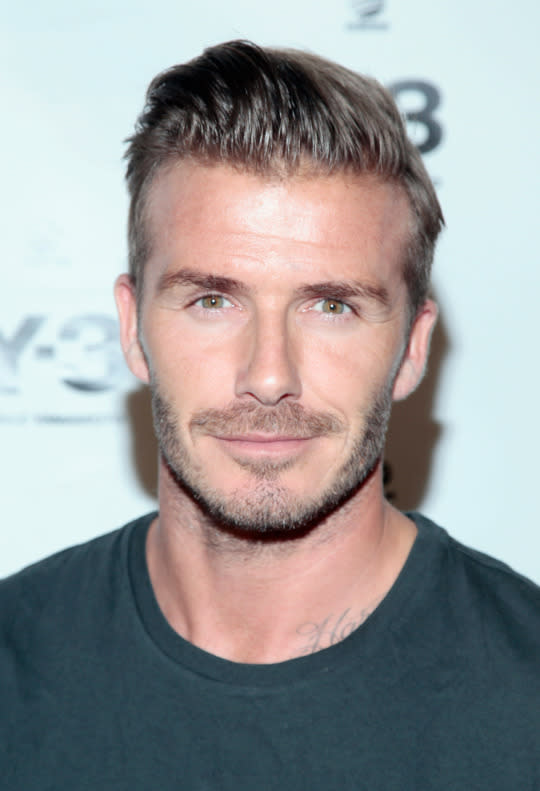 David Beckham in 2012