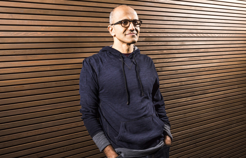 Satya Nadella, Microsoft