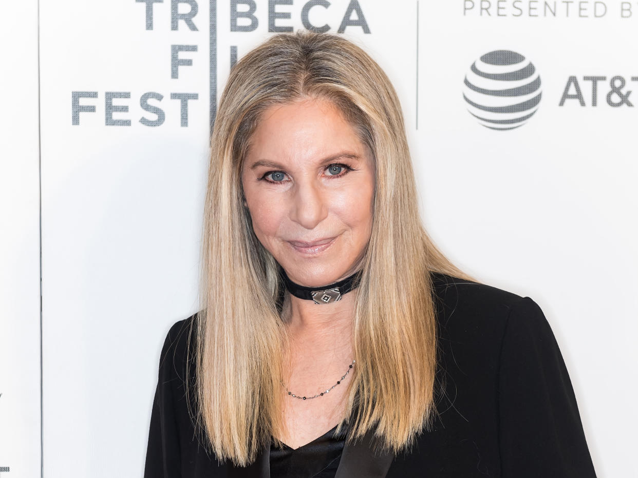 NEW YORK, NY - APRIL 29:  Singer-songwriter Barbra Streisand attends Tribeca Talks: Storytellers: Barbra Streisand With Robert Rodriguez during 2017 Tribeca Film Festival at BMCC Tribeca PAC on April 29, 2017 in New York City.  (Photo by Gilbert Carrasquillo/FilmMagic)